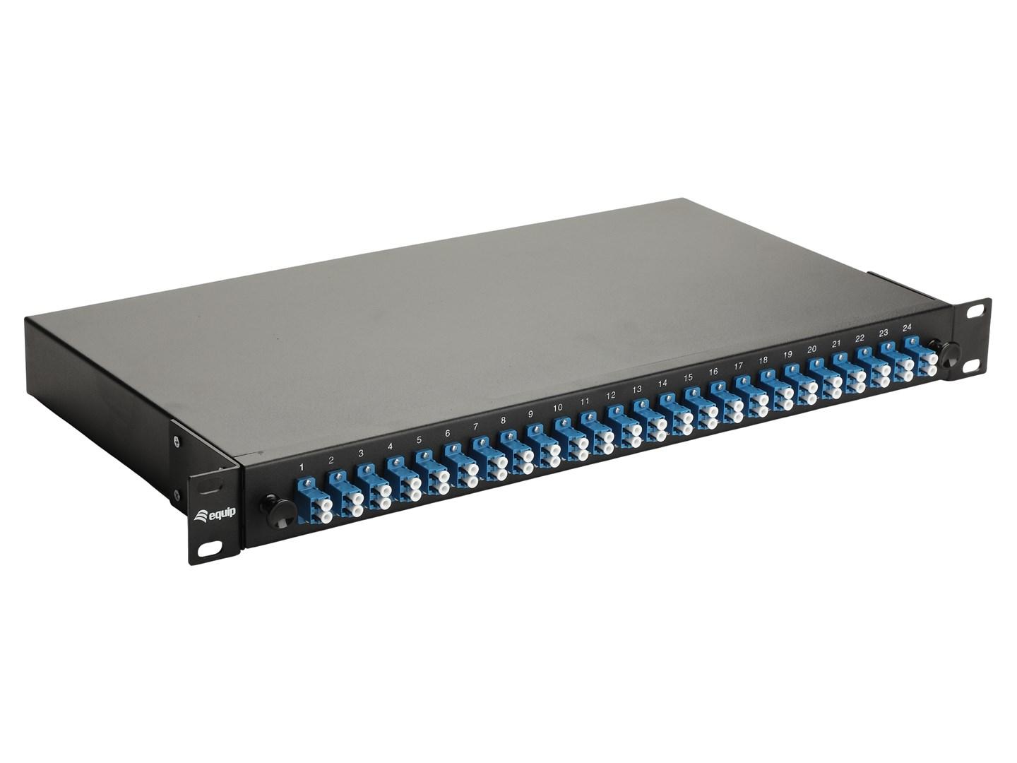 Equip 24-Port Fiber Optic Splice Box