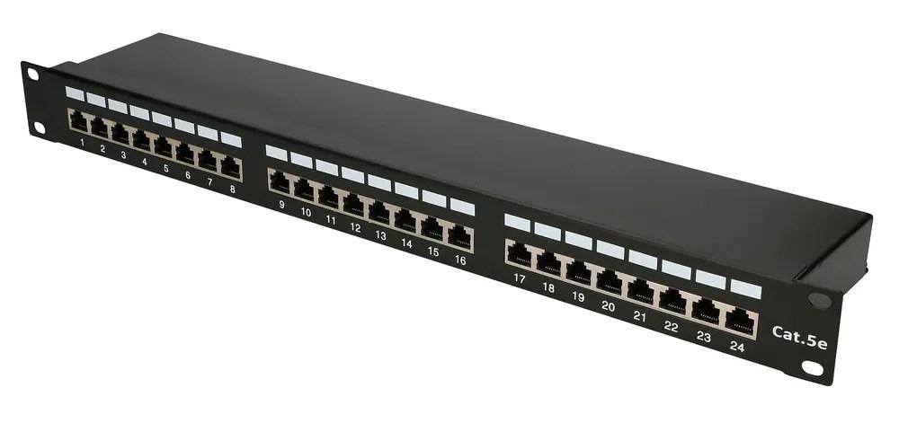 Extralink Patchpanel CAT5E STP V2 24