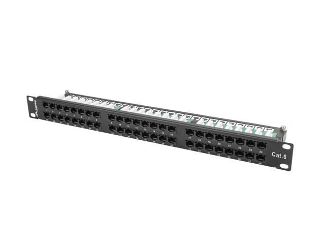 Lanberg PPU6-1048-B patch panel 1U