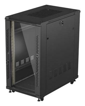 Lanberg FF01-6022-12B rack cabinet 22U Freestanding