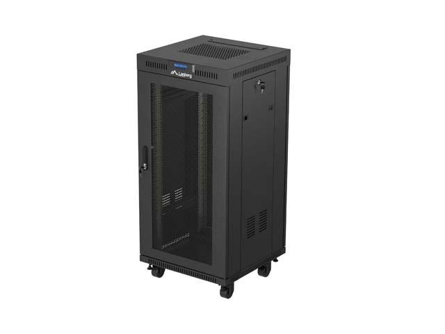 Lanberg FF01-6624-23BL rack cabinet 24U Freestanding