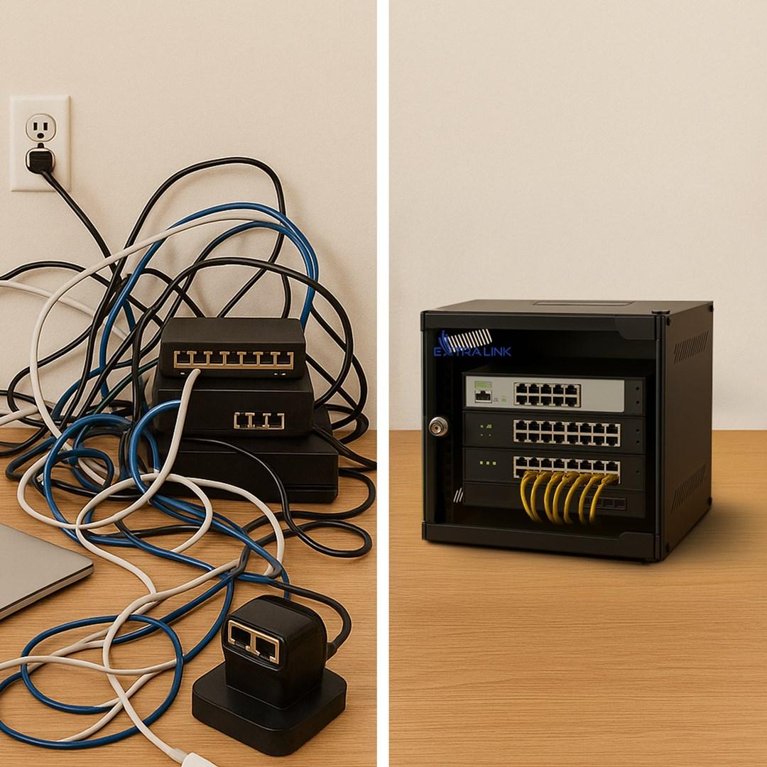 Extralink LITE 4U 10 280X310 WALL-MOUNTED