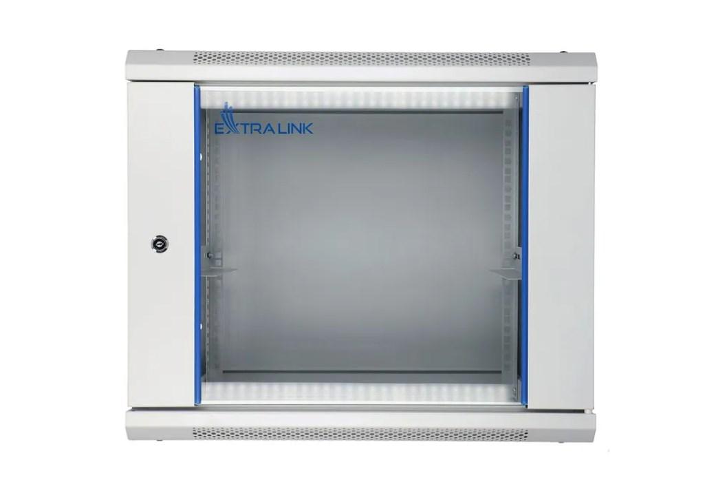 Extralink Rackmount cabinet 9U 600x600 Gray