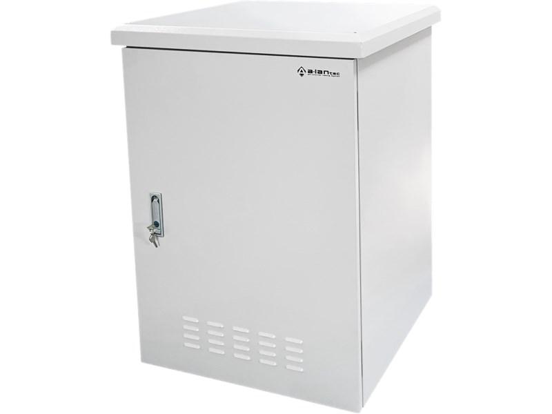 Zewnętrzna szafka rack IP55, wisząca 19"