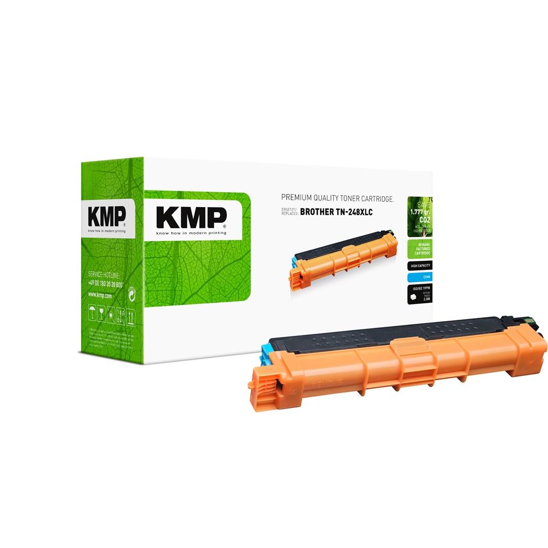 KMP 1273,3003 cyan ersetzt Brother