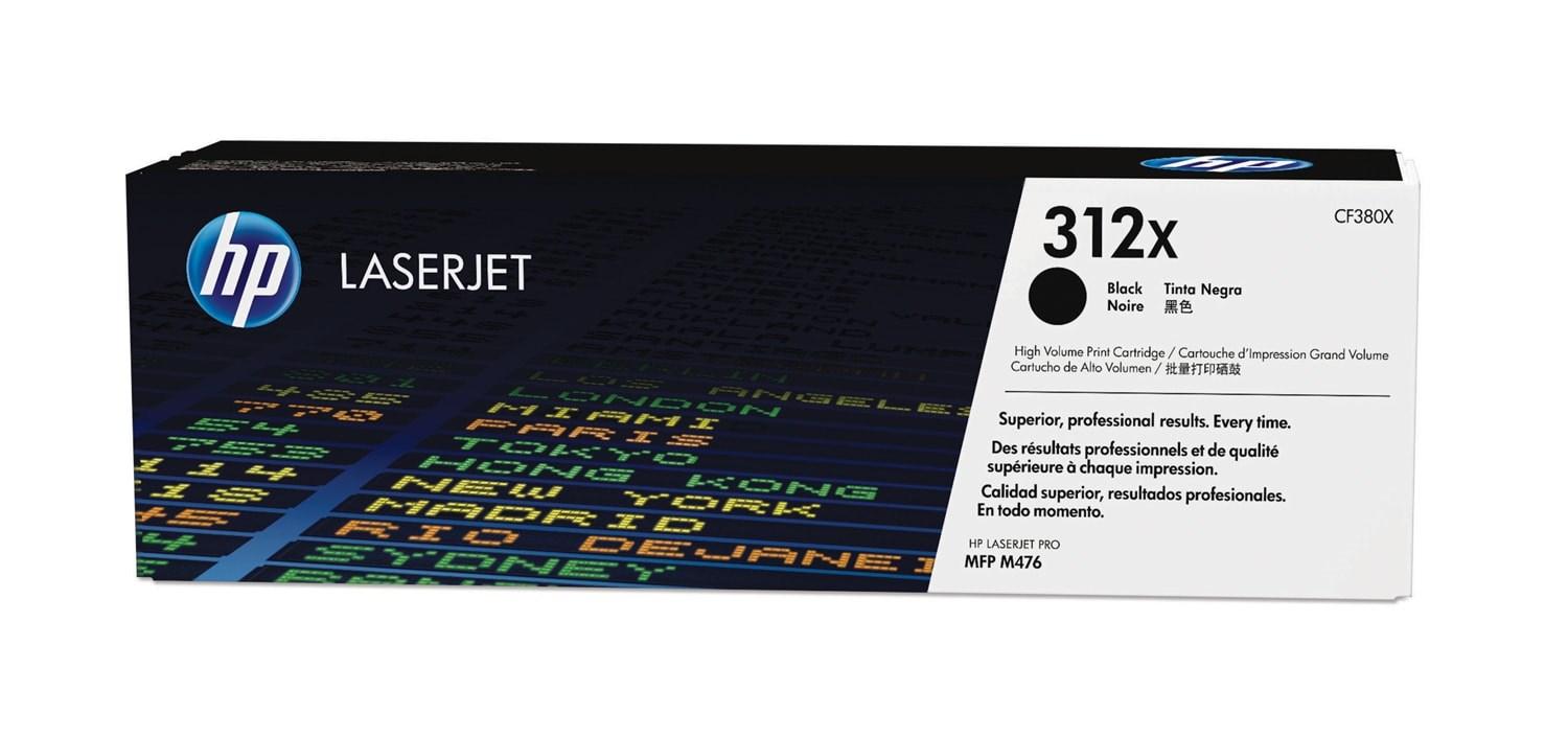 Hewlett-Packard HP 312X High Yield Black