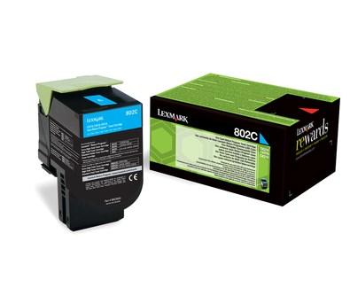 Lexmark 802C toner cartridge 1 pc(s)