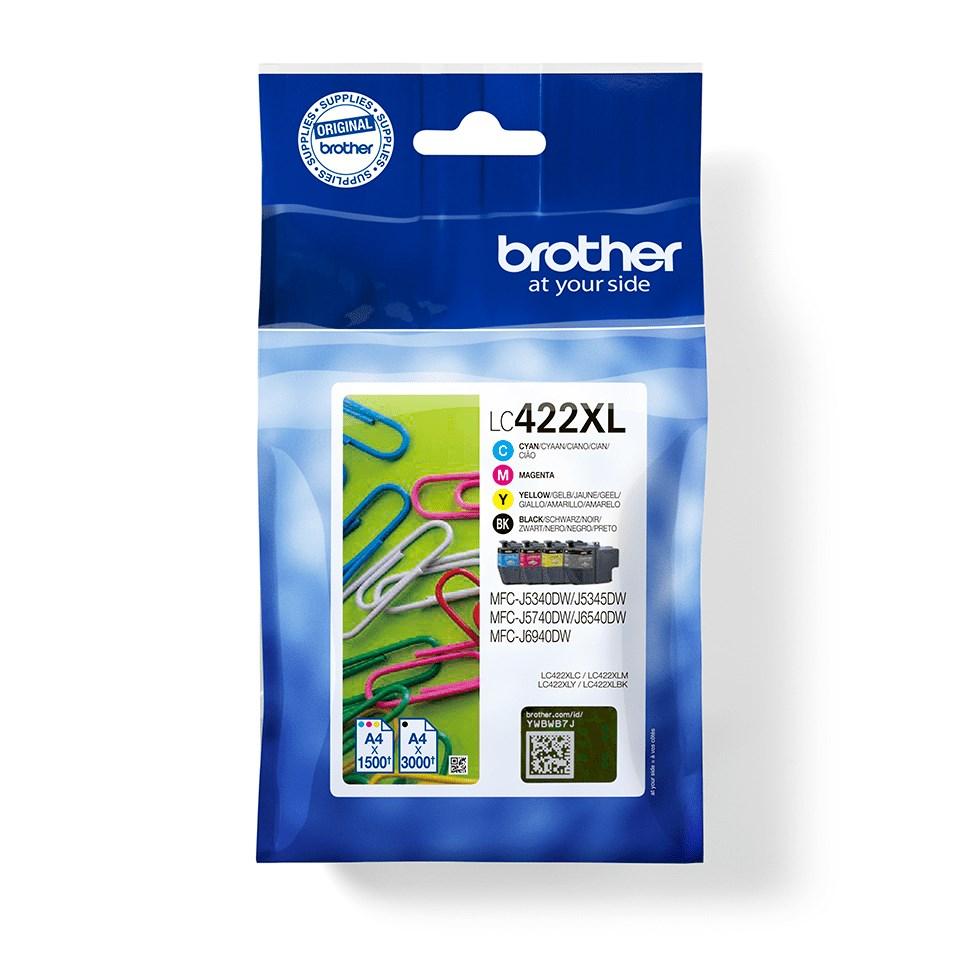 Brother LC-422XLVAL ink cartridge 4 pc(s)