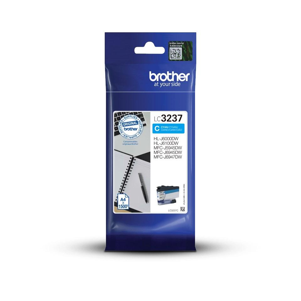 Brother LC3237C - cyan - original