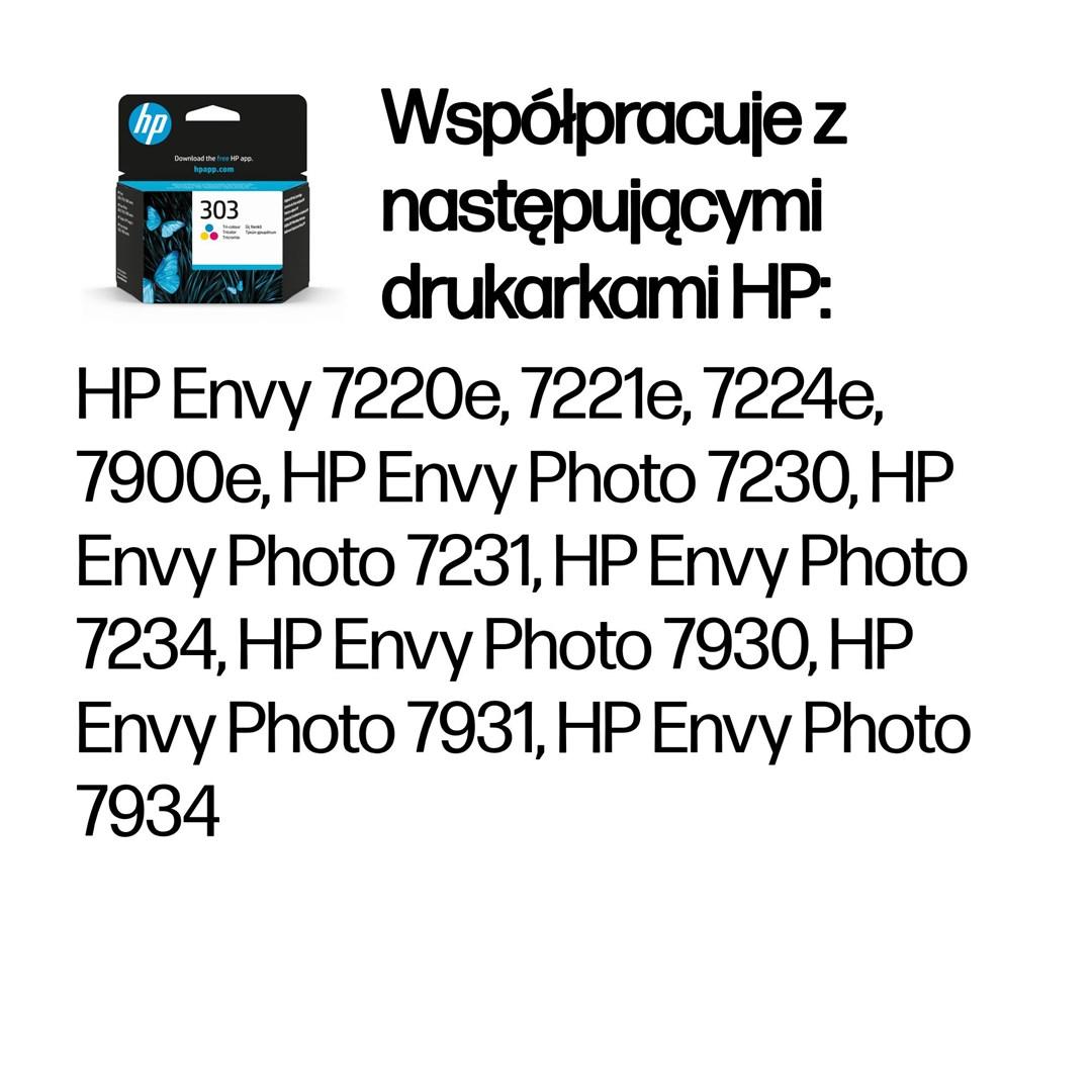 Hewlett-Packard HP 303 - farve (cyan