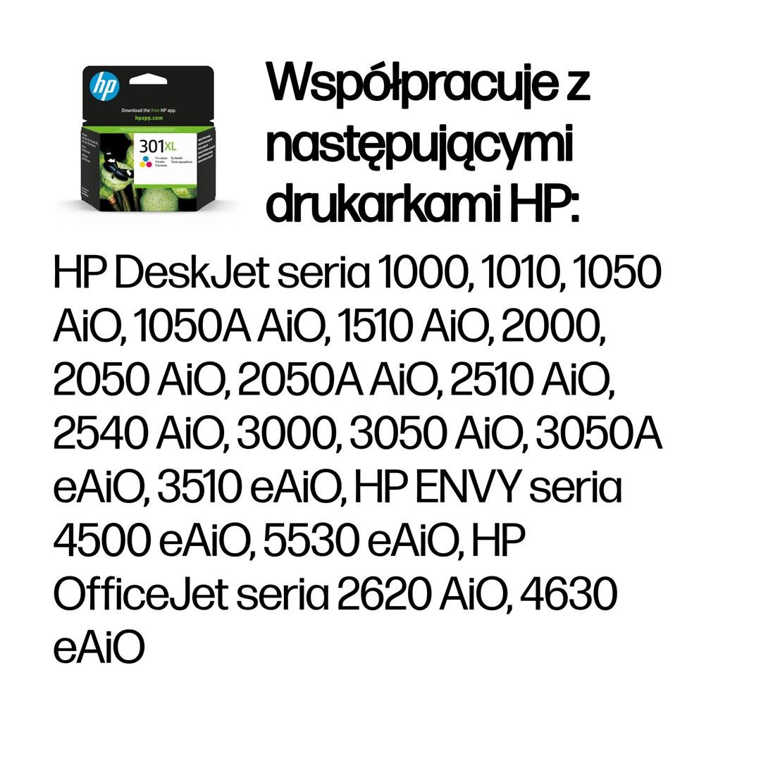 Hewlett-Packard INK CARTRIDGE COLOR NO.301XL