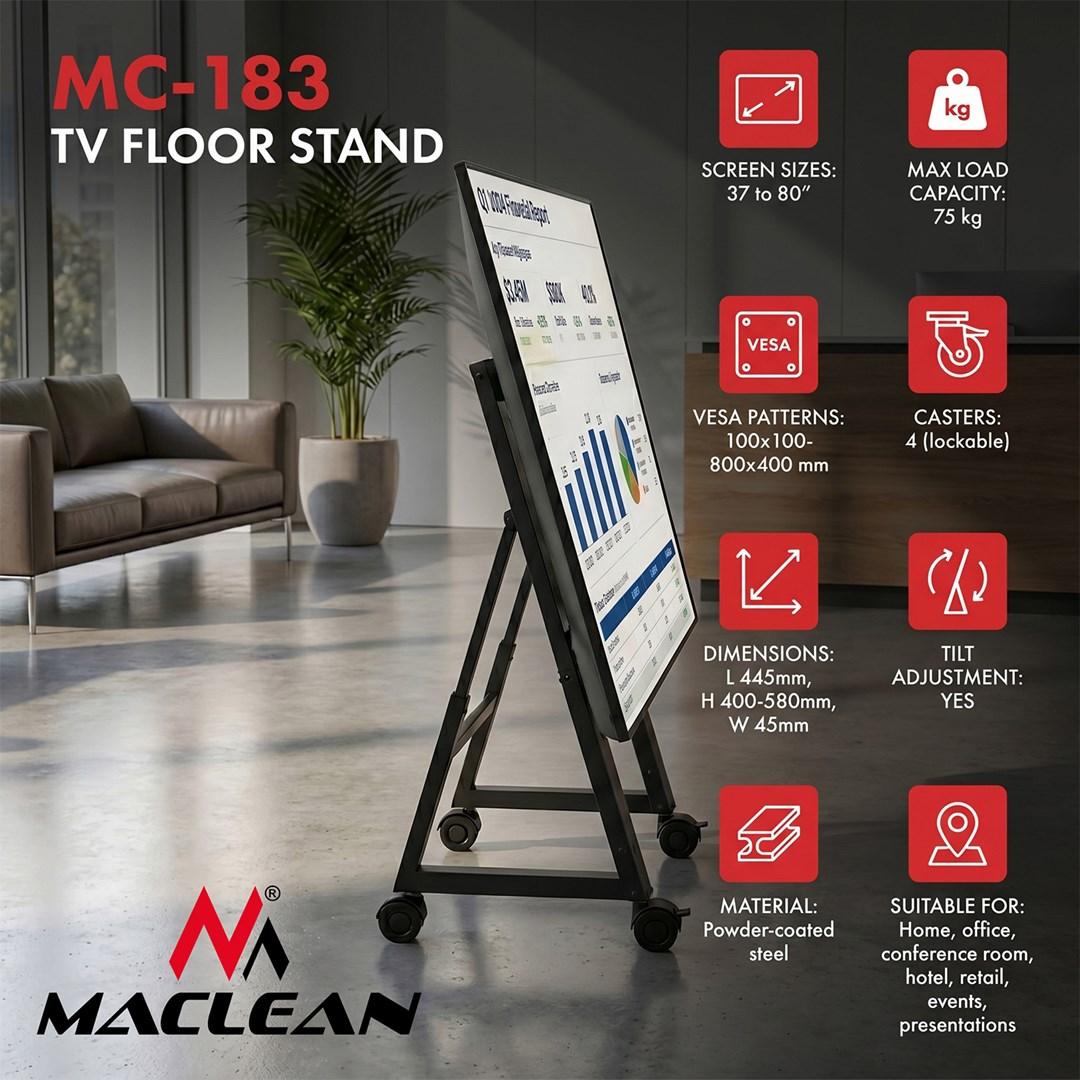 Maclean TV Cart / Floor Stand