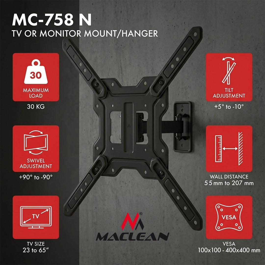 Maclean TV or Monitor Mount /
