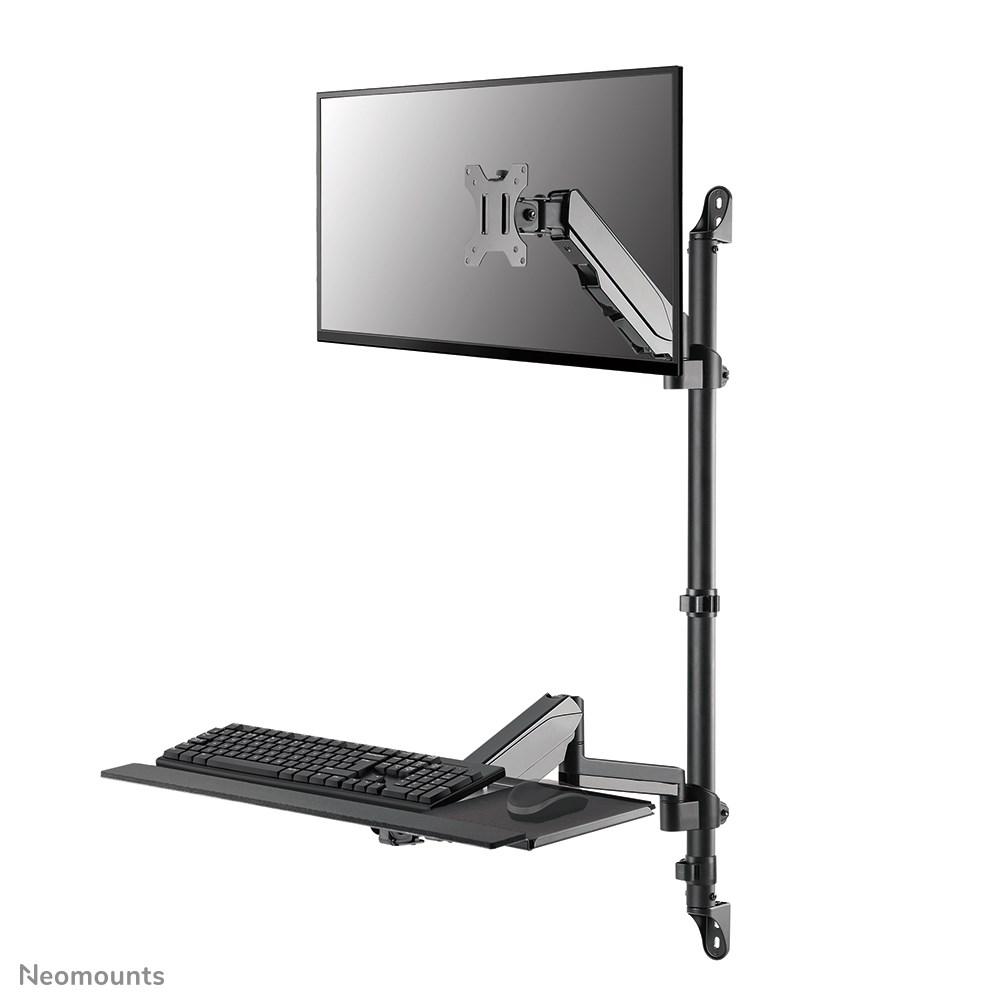 NEWSTAR Neomounts WL90-325BL1 Sit-stand workstation wall