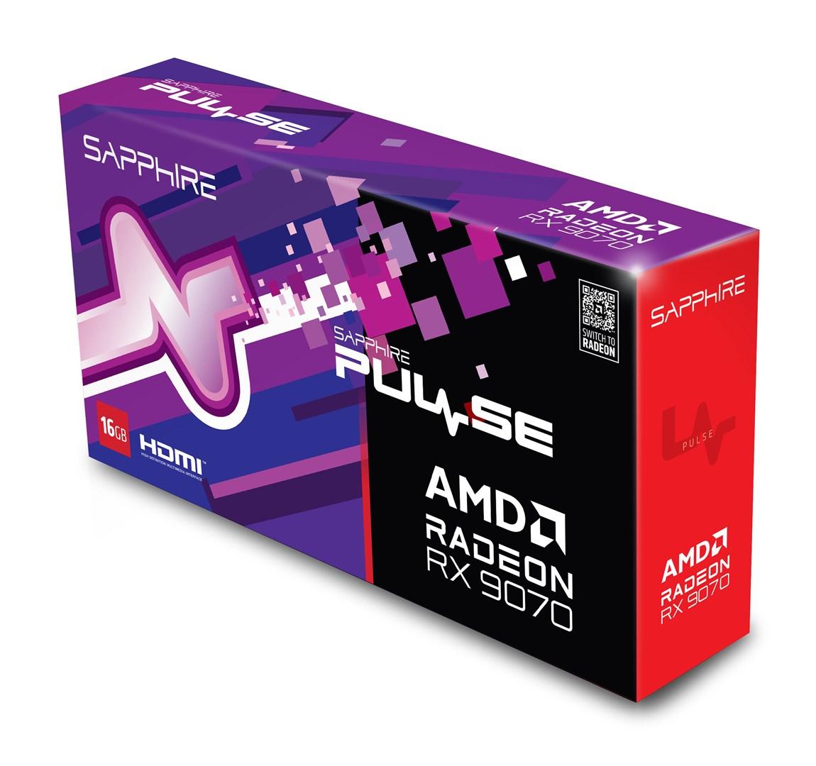 Sapphire PULSE Radeon RX 9070 AMD