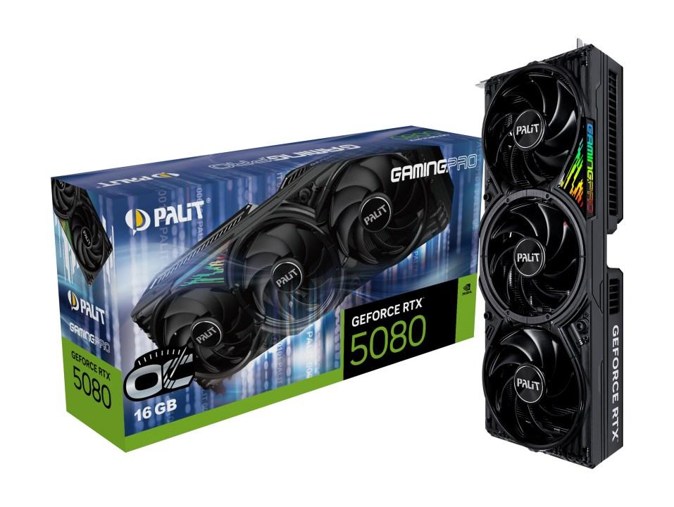 Palit GeForce RTX 5080 GamingPro OC