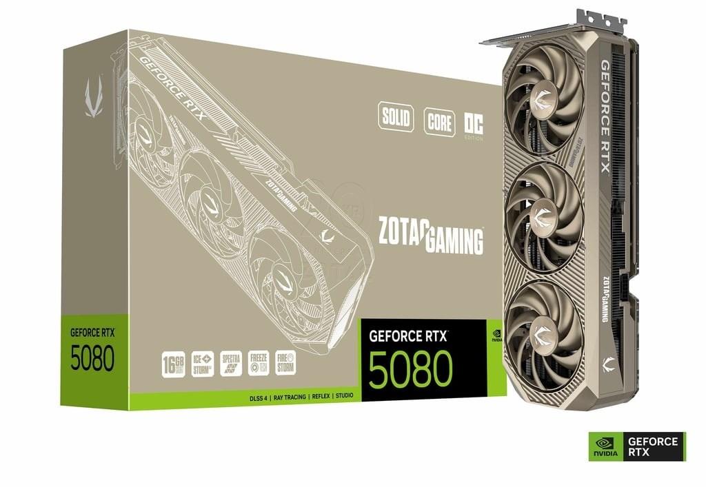 ZOTAC GAMING GeForce RTX 5080 SOLID