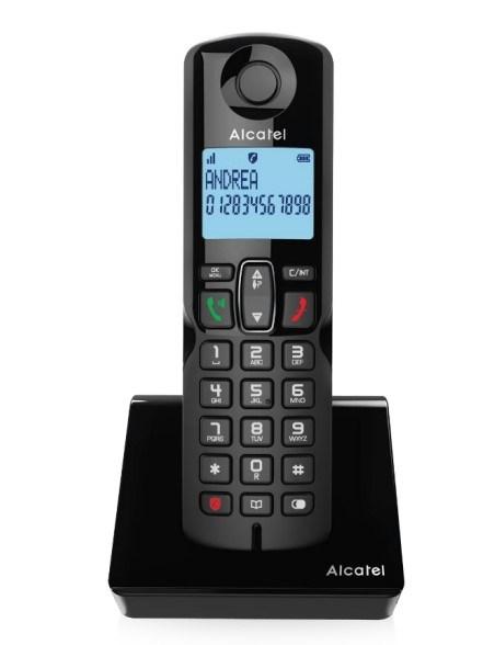 Alcatel S280 EWE DECT telephone Caller
