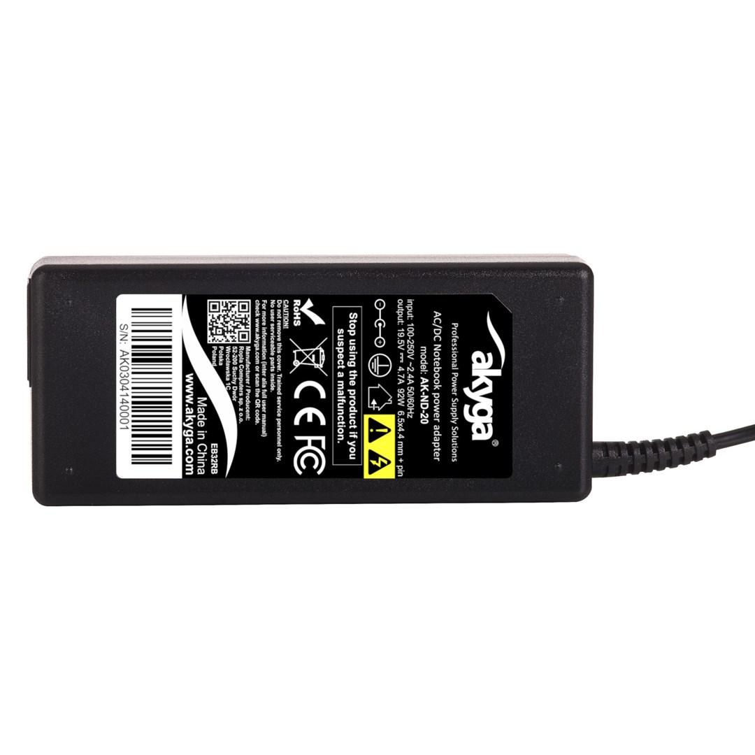 Akyga AK-ND-20 power adapter/inverter Indoor 92