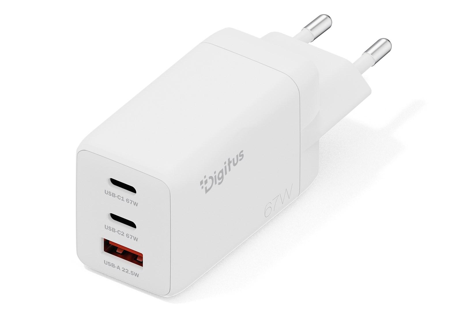 Digitus 67W USB GaN Charger, 2x