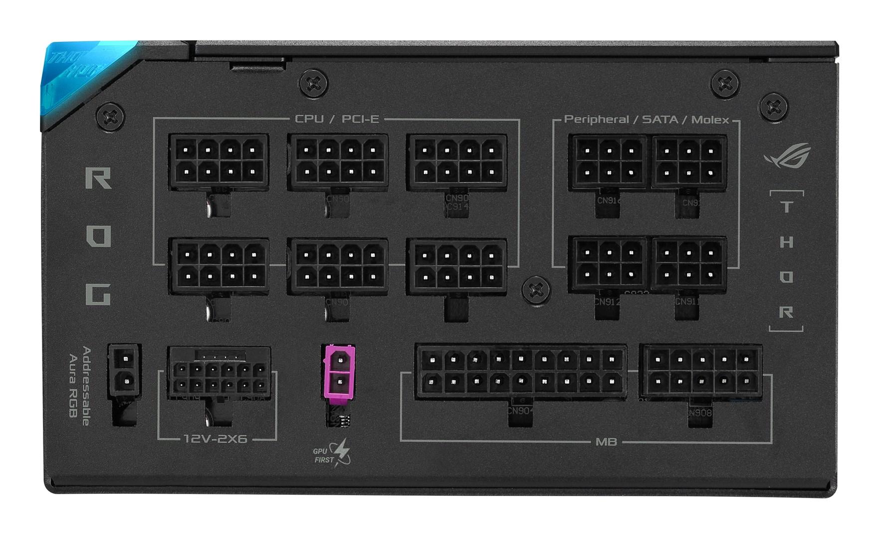 ASUS ROG -THOR-1200P3-GAMING-E power supply unit