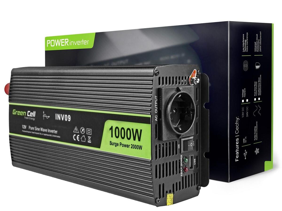 Green Cell INV09 power adapter/inverter Auto