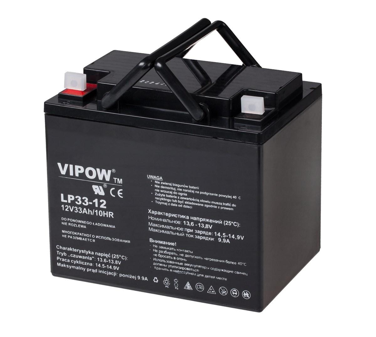 No name Akumulator żelowy VIPOW 12V