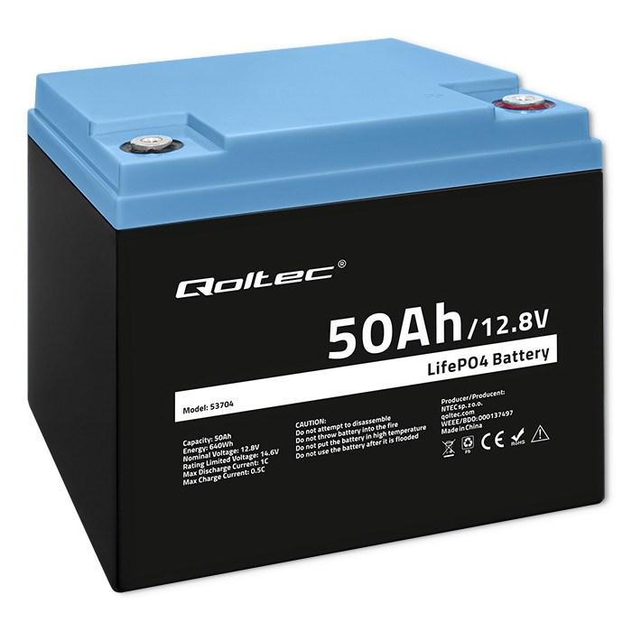 Qoltec 53704 LiFePO4 lithium iron phosphate