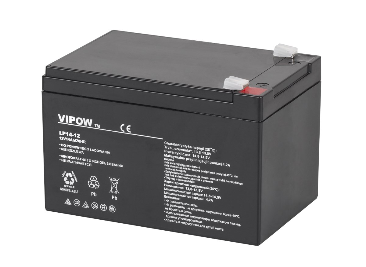 No name VIPOW 12V 14Ah gel