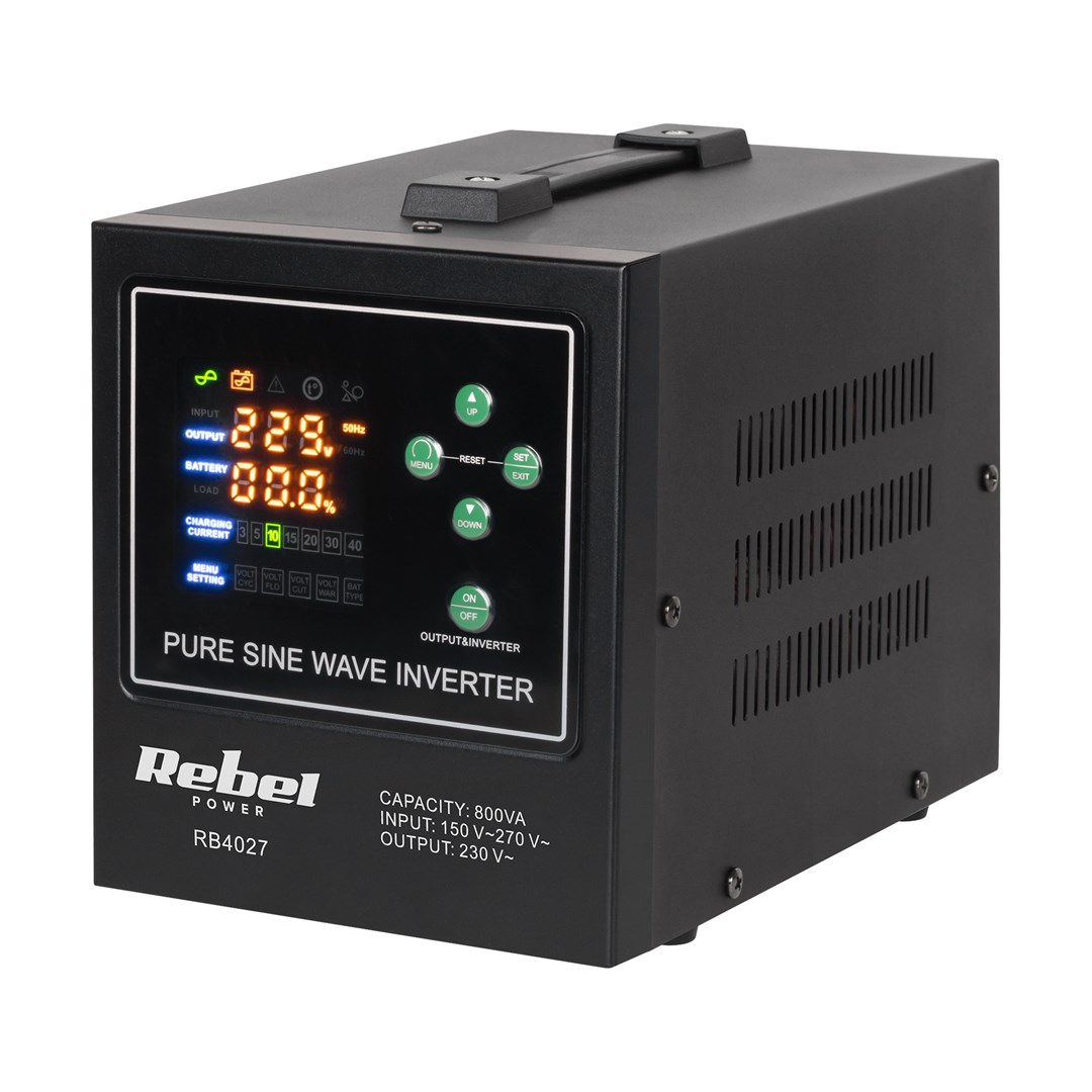 Rebel POWER-800-LFP4 emergency power supply –