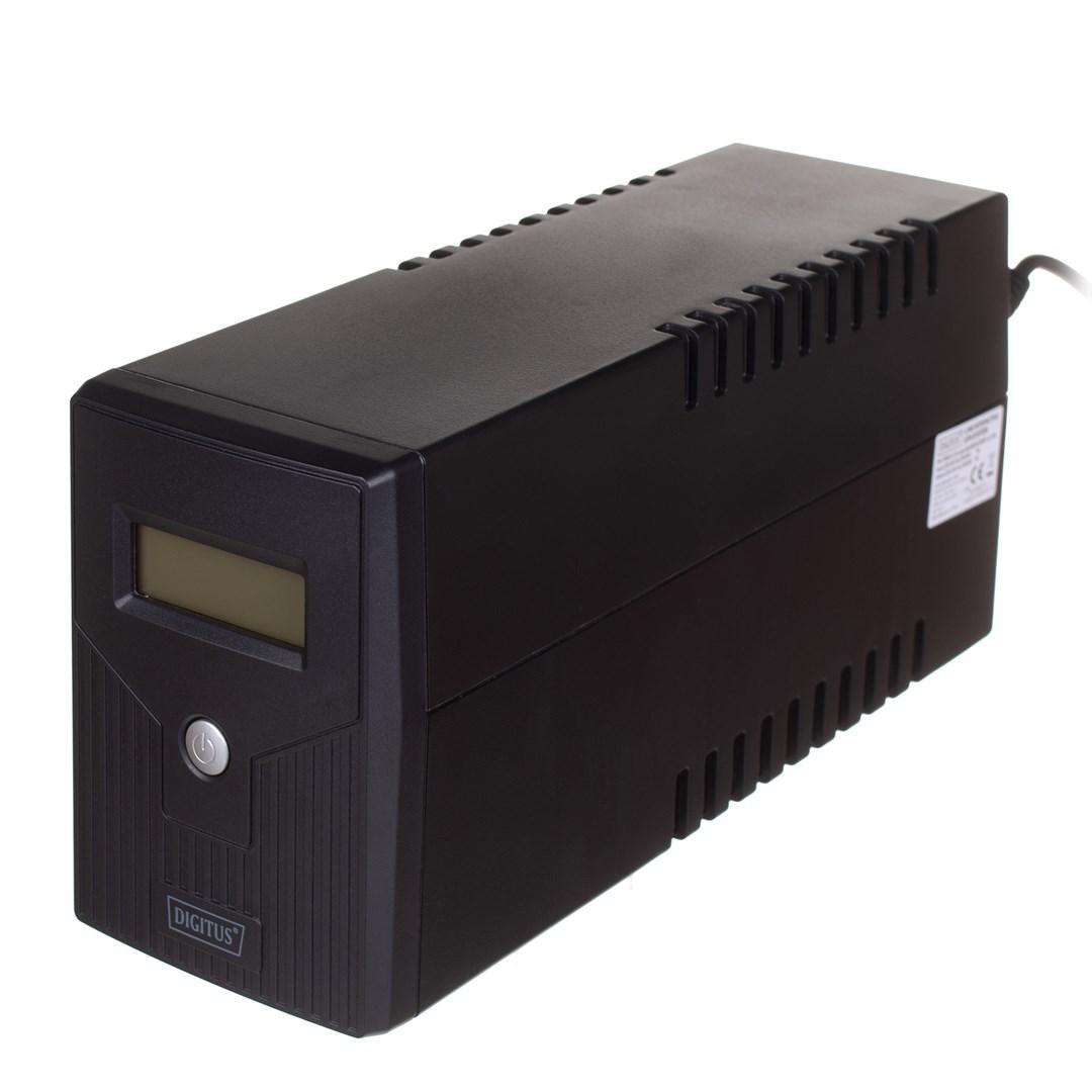Digitus UPS Line-Ineractive LCD, 600VA/360W1x12V/7Ah, AVR