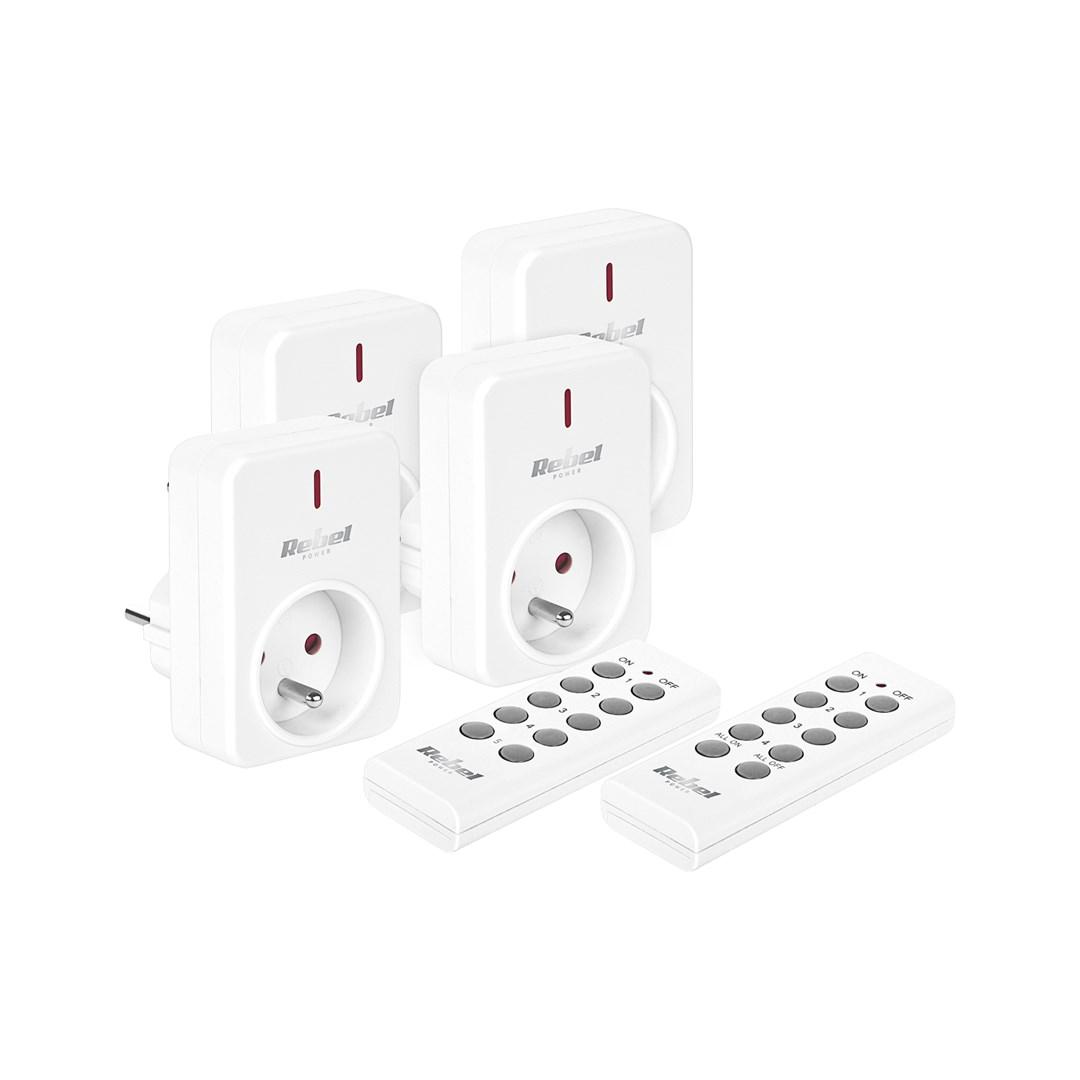 Kemot Mains socket controlled by remote