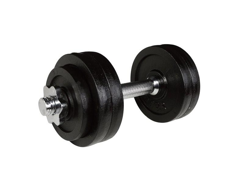 No name 15KG CAST IRON DUMBBELL