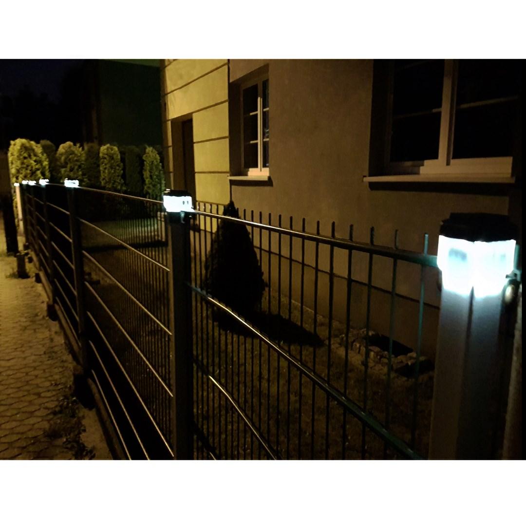 Garden pole solar light 61x41x45 mm