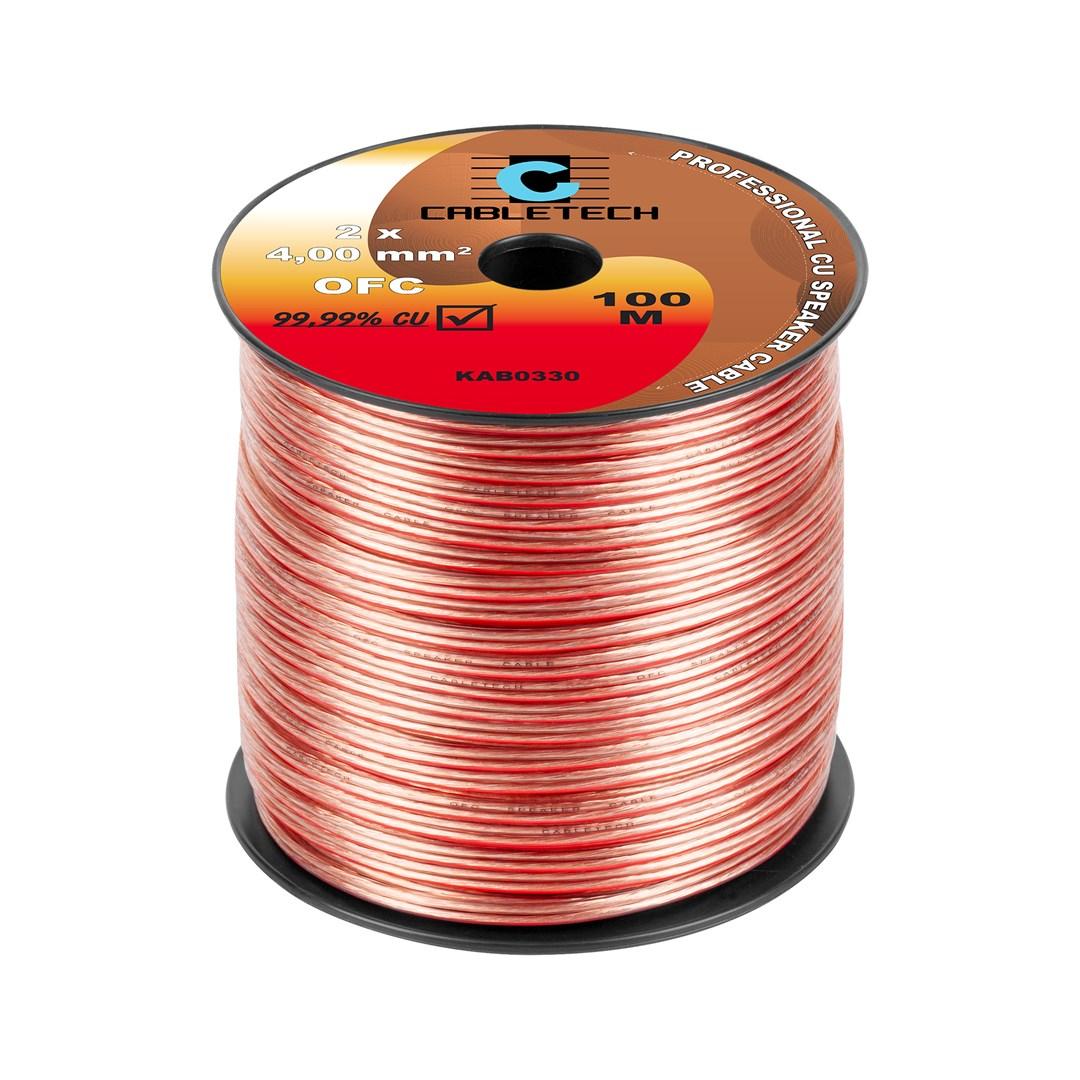 CABLETECH OFC 4mm Speaker Cable