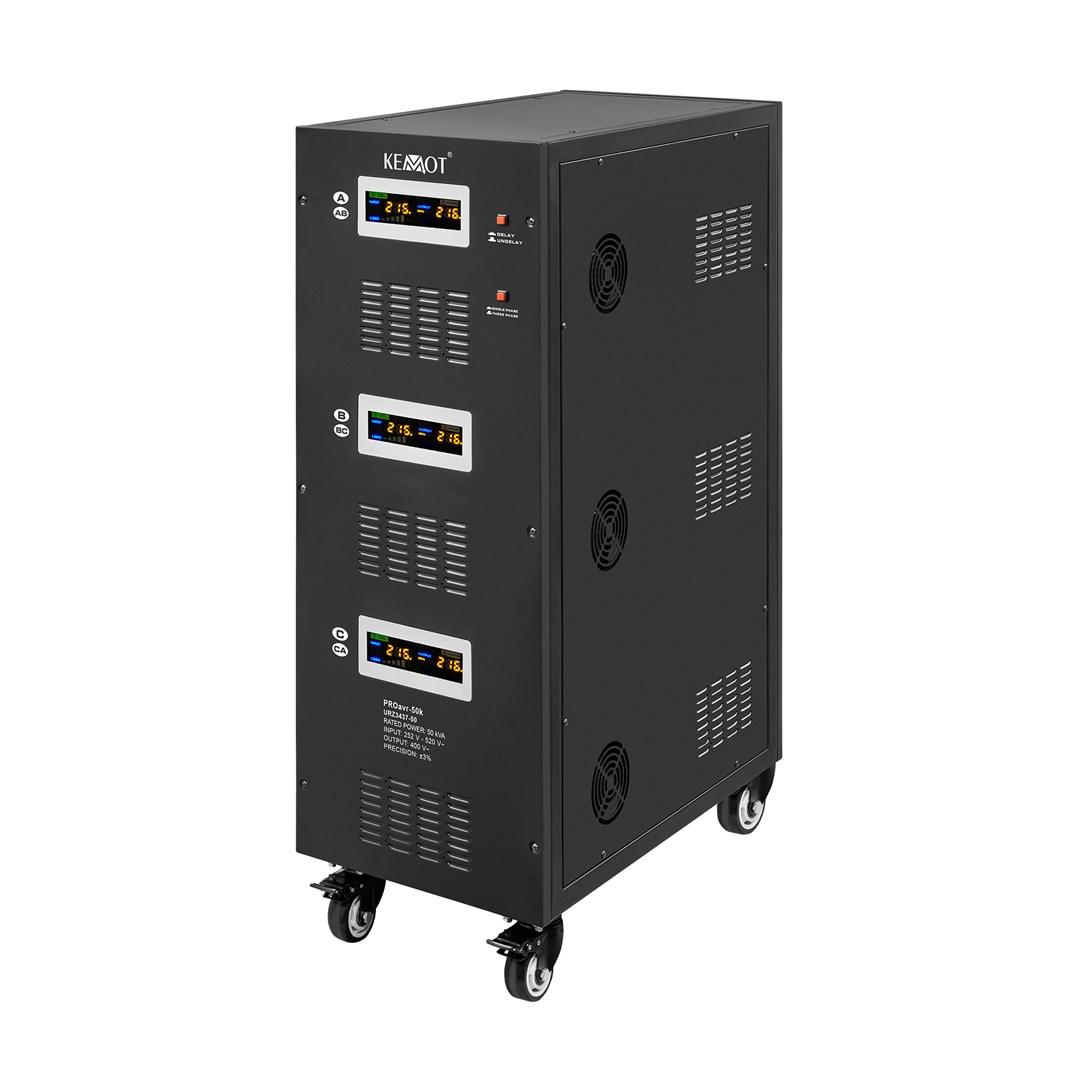 Automatyczny trójfazowy stabilizator napięcia KEMOT PROavr-50k