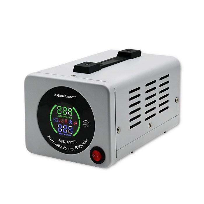 Qoltec Automatic Voltage Stabilizer AVR 500VA