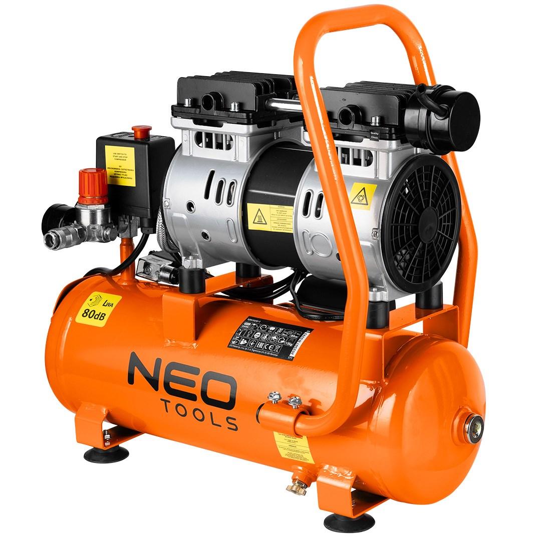 NEO TOOLS Kompresor bezolejowy 12 l