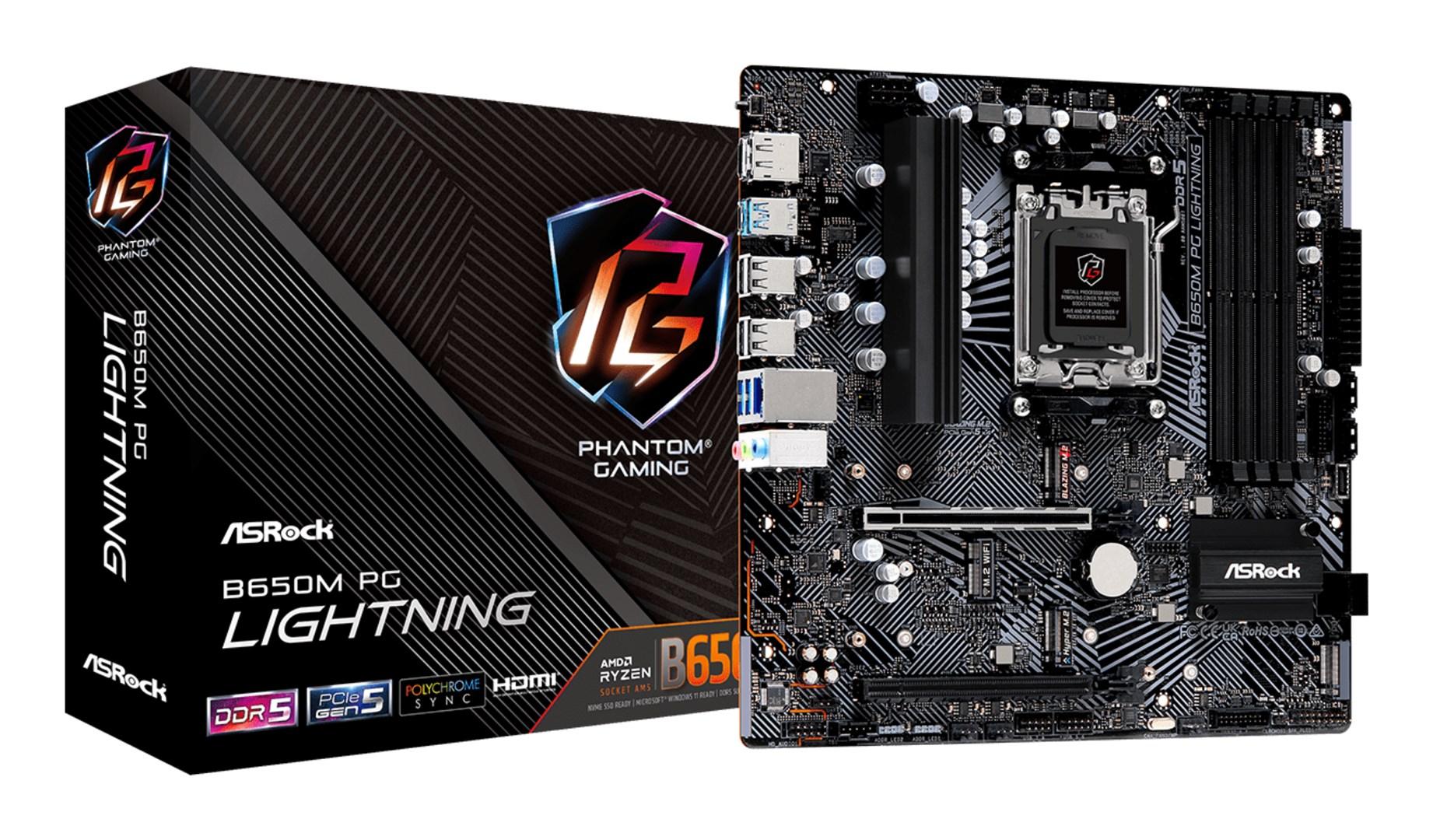 Asrock B650M PG Lightning AMD B650