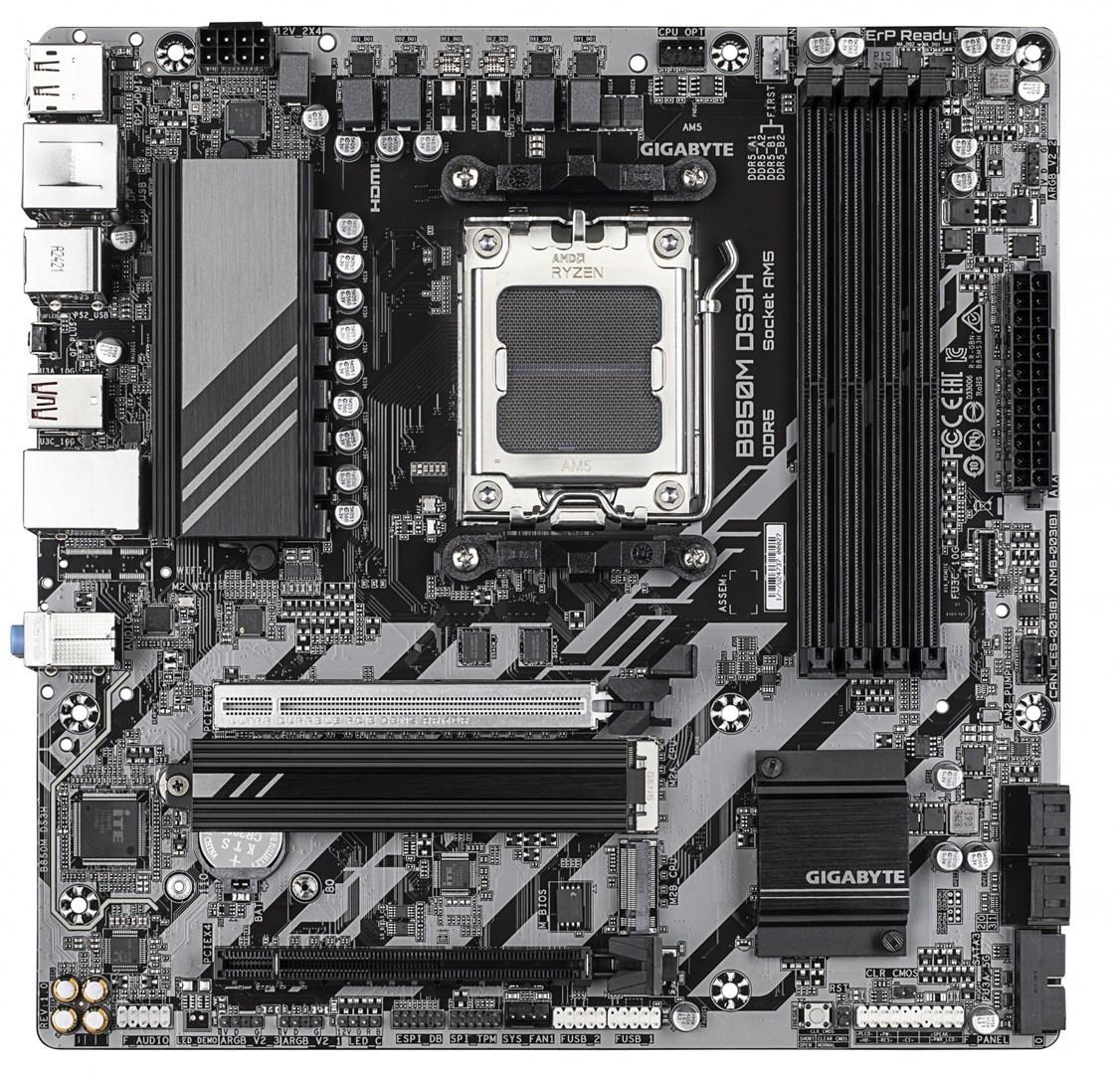 GIGABYTE B850M DS3H Motherboard - AMD