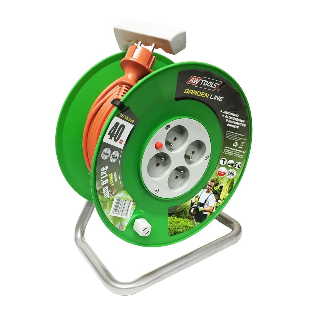 AWTOOLS GARDEN LINE EXTENSION CORD DRUM