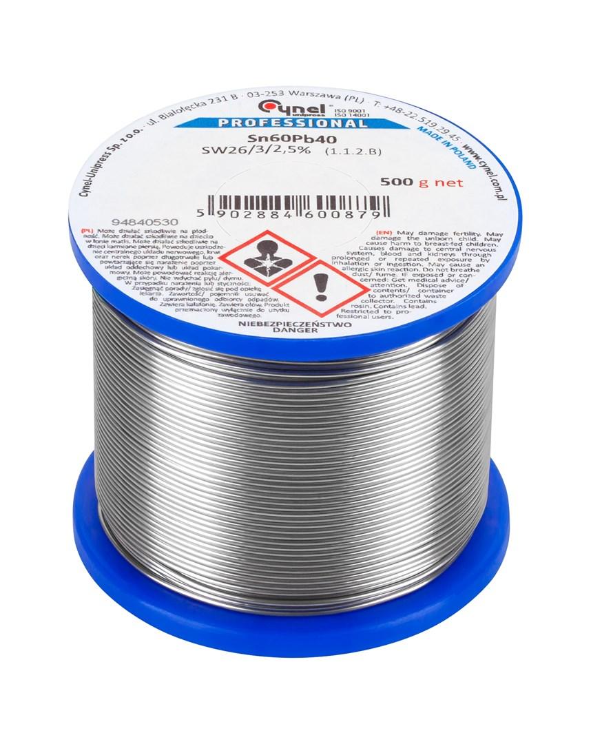 Tin 1.2mm/500g Sn60Pb40 CYNEL