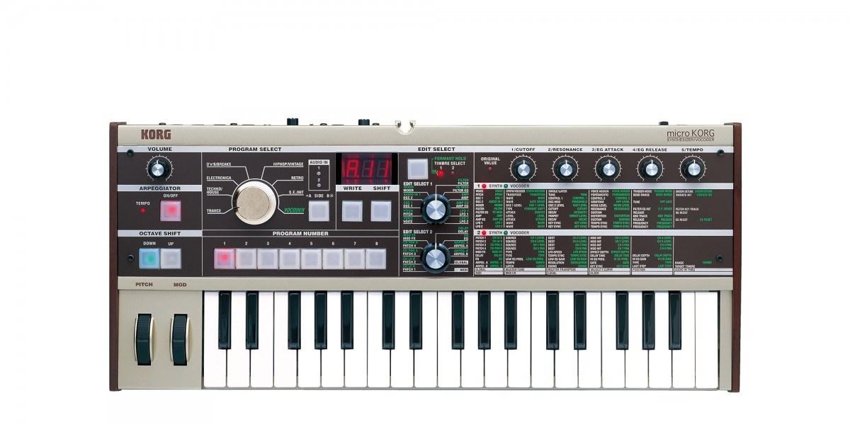 Korg microKORG Analog synthesizer 37 Grey