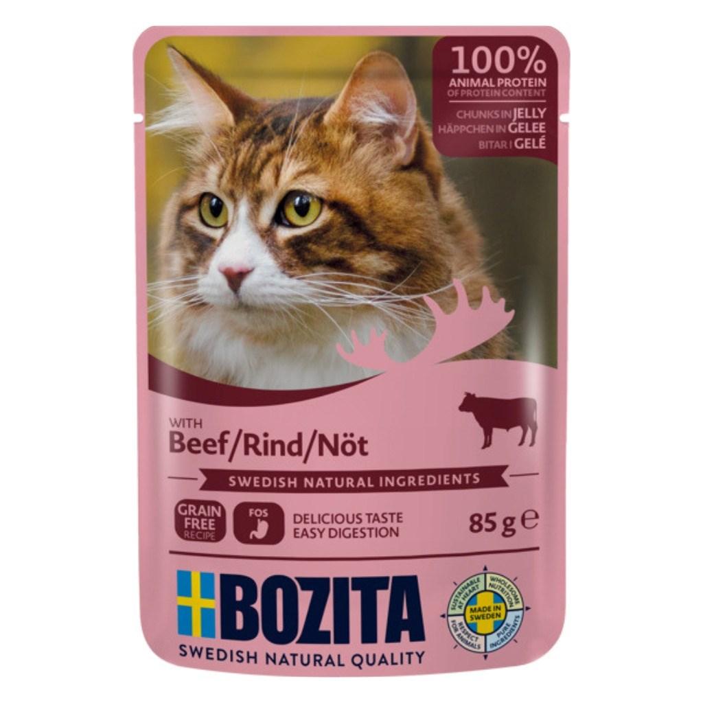 BOZITA Meat chunks in jelly with