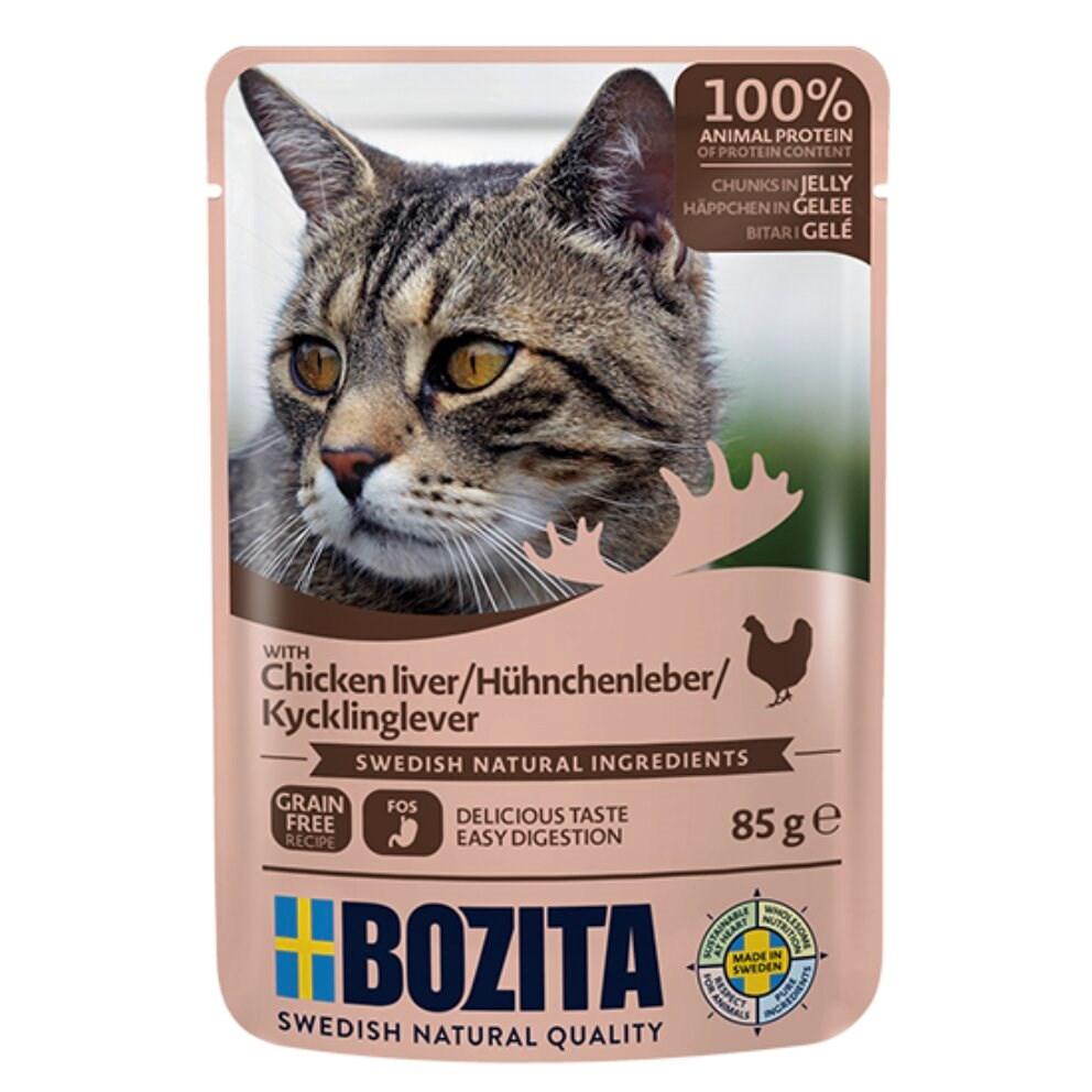 BOZITA Meat chunks in jelly with