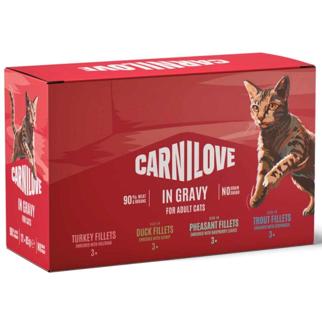 CARNILOVE Cat Pouch Gravy Box -