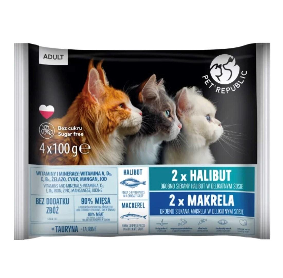 PETREPUBLIC Adult Halibut and mackerel box