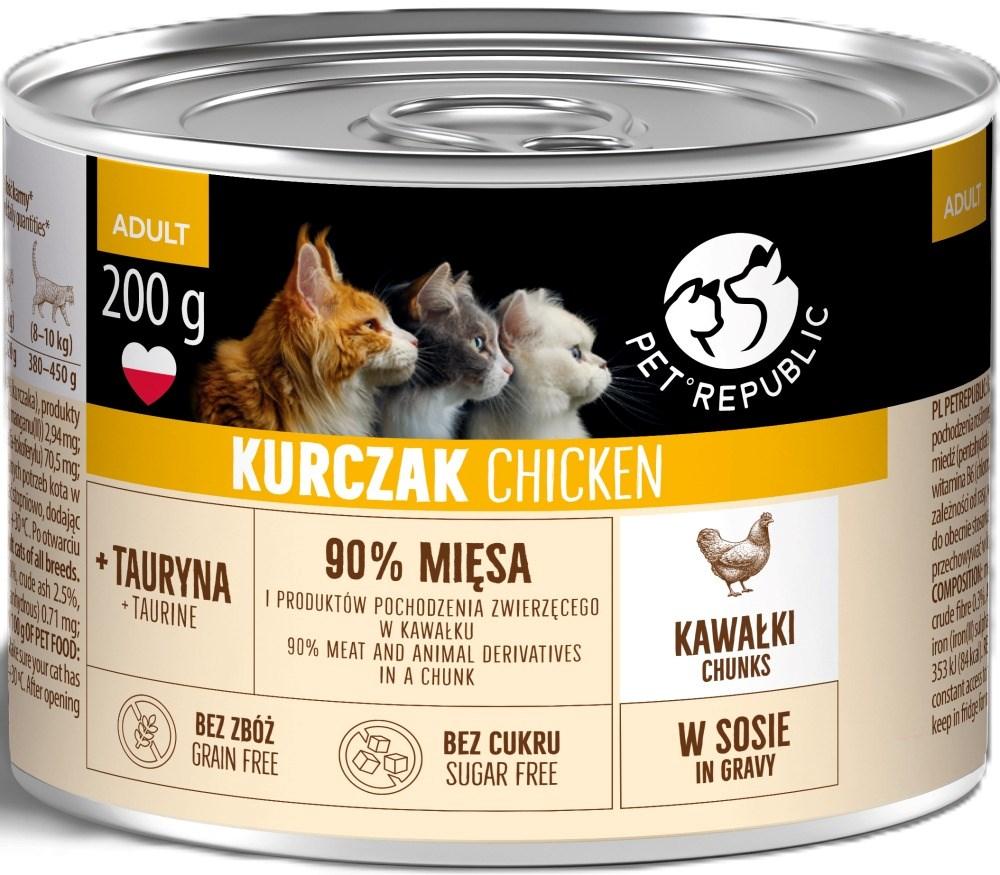PETREPUBLIC Adult Stücke mit Huhn in