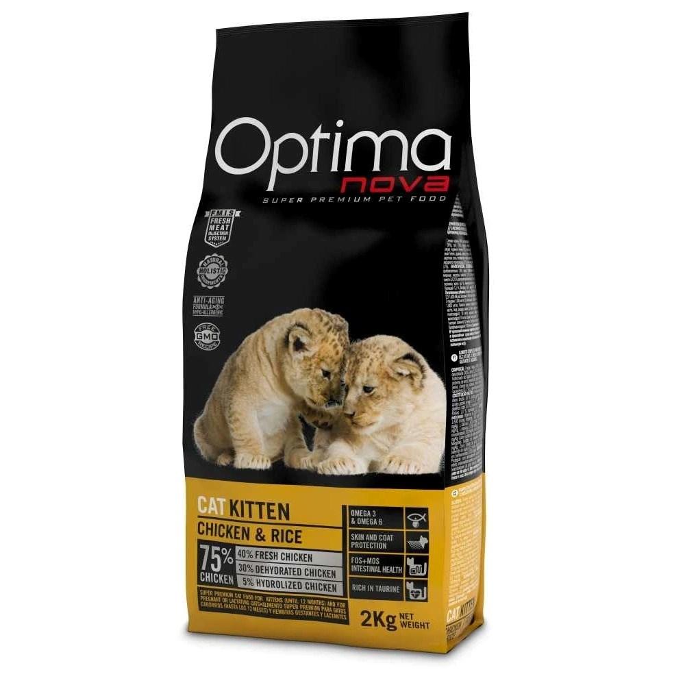 OPTIMANOVA Kitten Mono Chicken and Rice