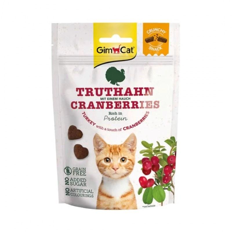 GIMCAT Crunchy Snacks Turkey with Cranberry